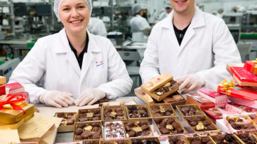 Сезонная работа на шоколадной фабрике Kinder / Ferrero