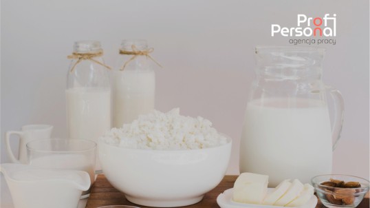 Work as a UDT worker at a leading dairy warehouse near Warsaw