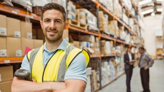 Working at an Amazon warehouse near Wroclaw