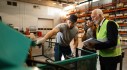 Work at the sorting household materials in Warsaw